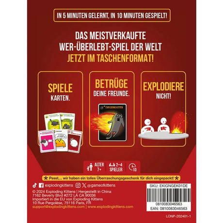 Exploding Kittens: Grab & Game