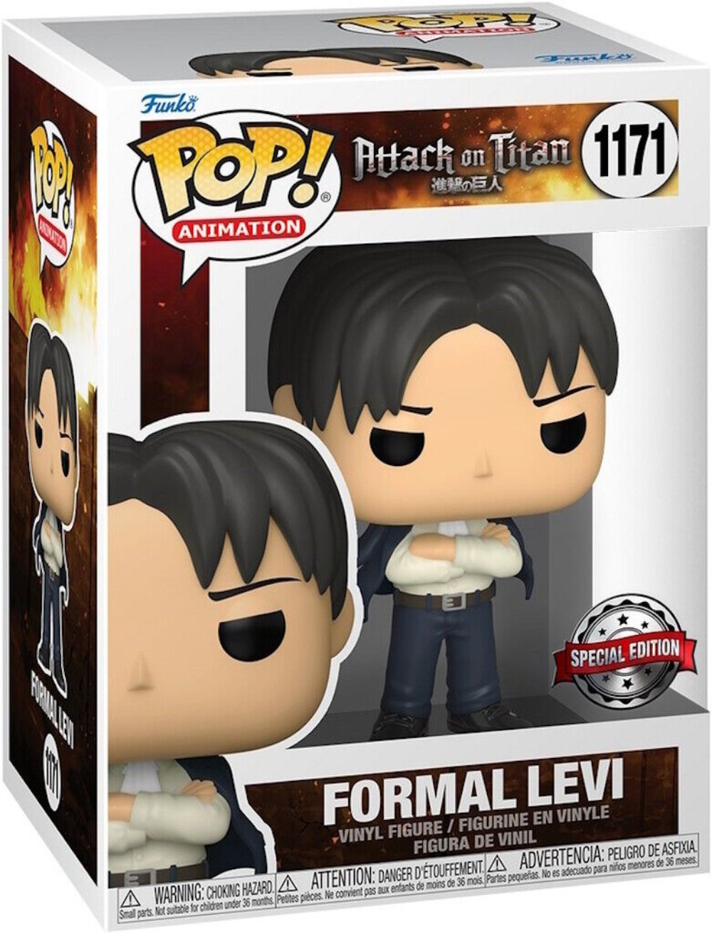 Funko POP! Attack on Titan - Formal Levi #1171