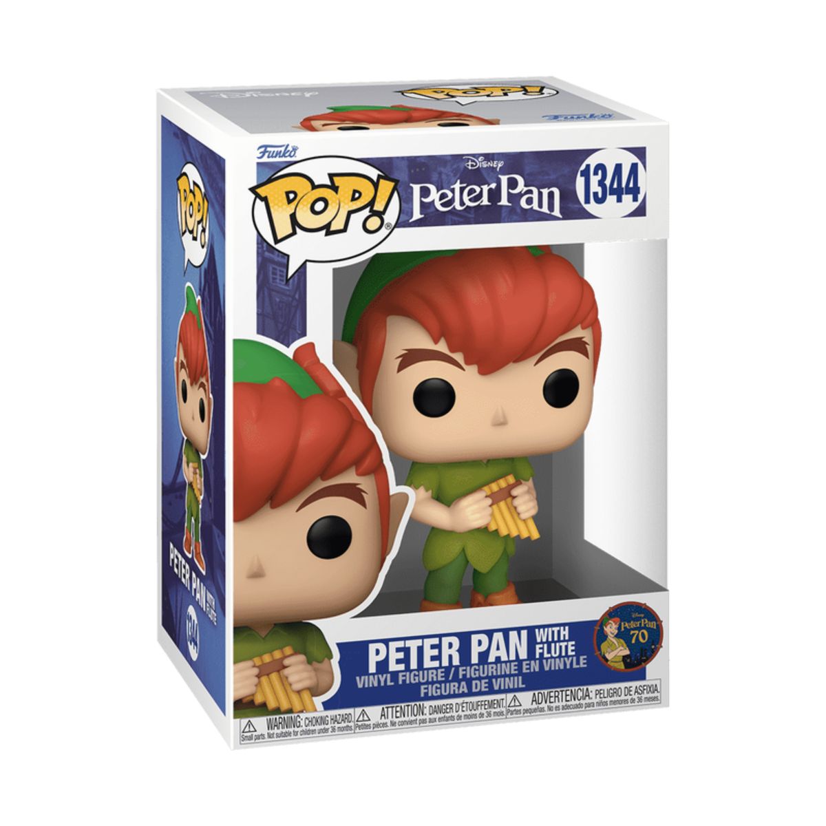 Funko POP! Disney - Peter Pan mit Flöte #1344