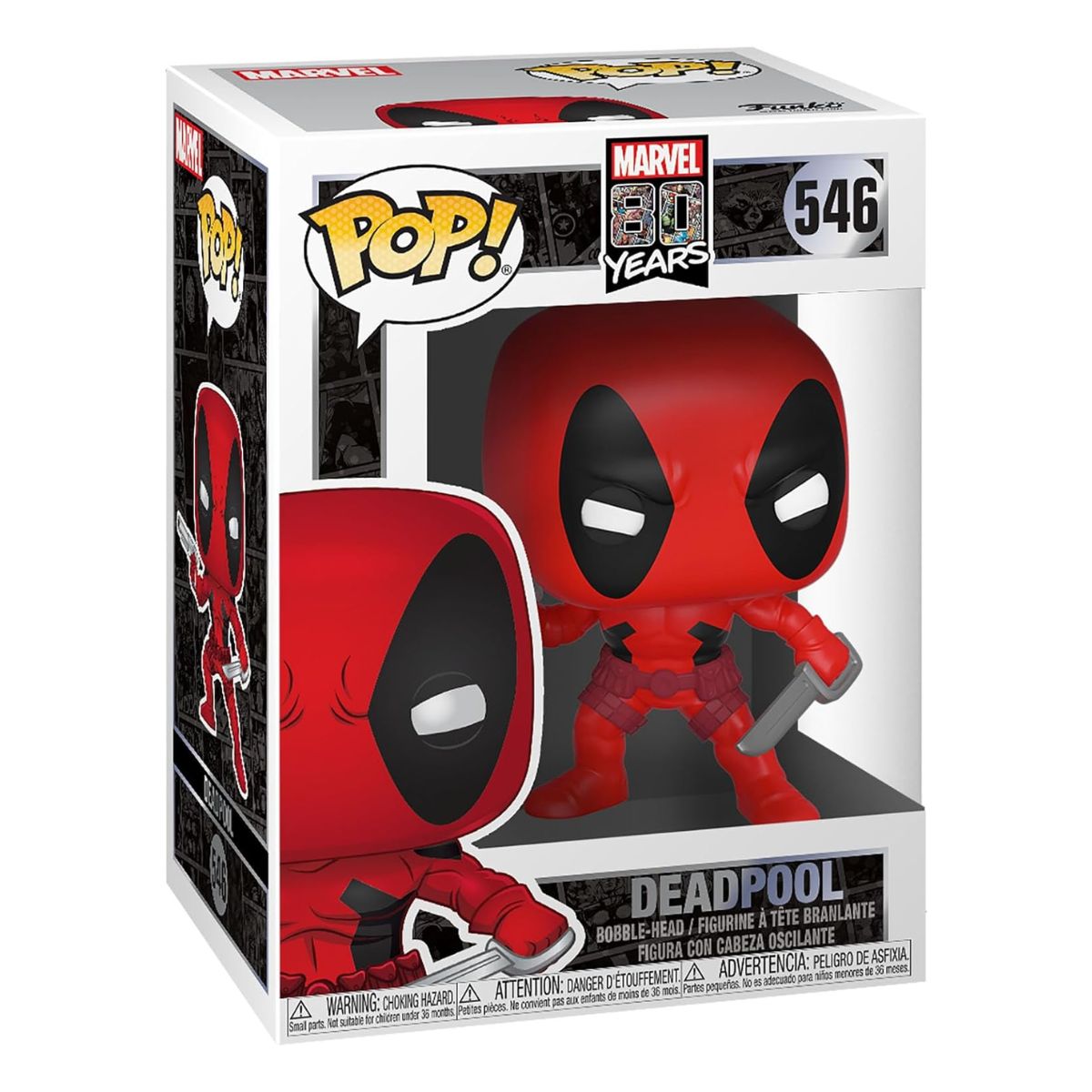 Funko POP! Marvel 80 Years - Deadpool #546