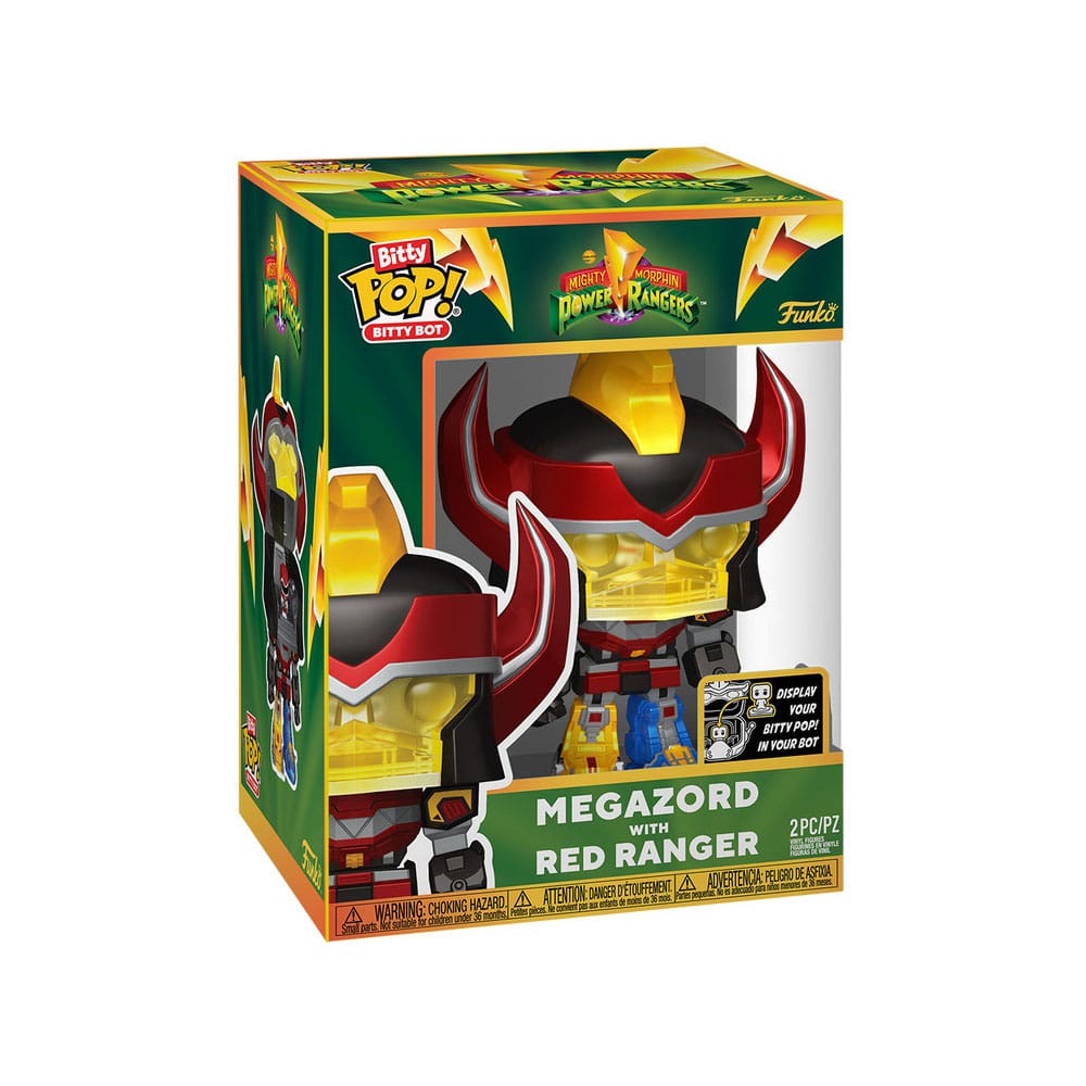 Funko POP! Mighty Morphin Power Rangers Megazord with Red Ranger