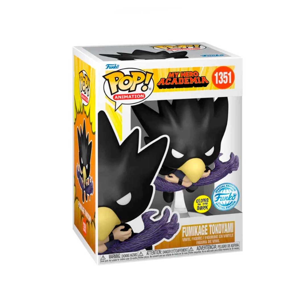 Funko POP! My Hero Academia - Fumikage Tokoyami #1351 *GLOW in the DARK*