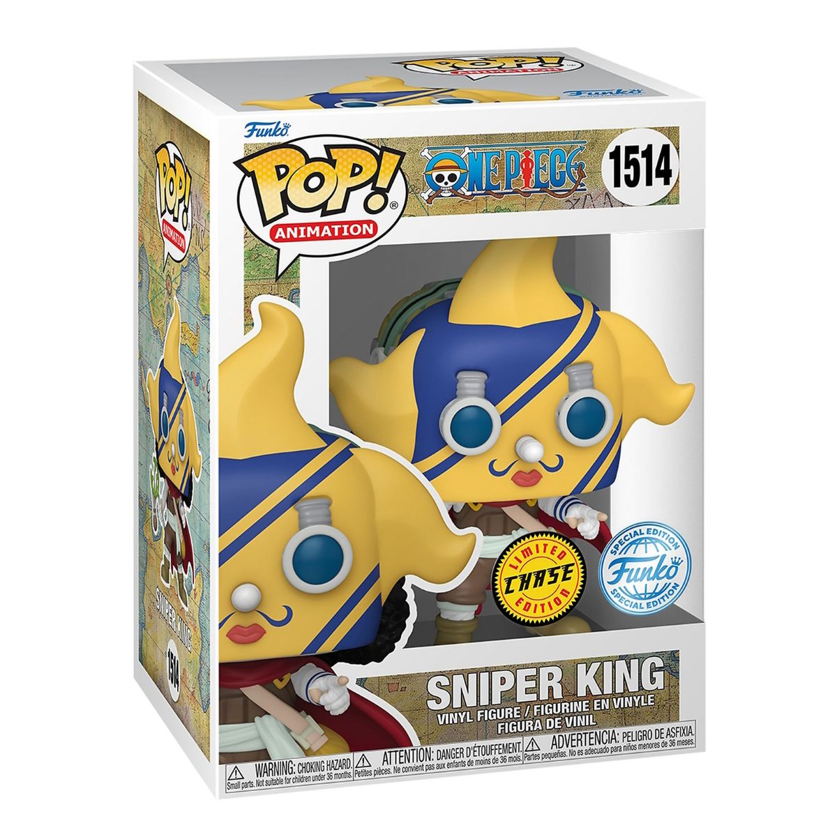 Funko POP! One Piece Sniper King #1514 *CHASE*