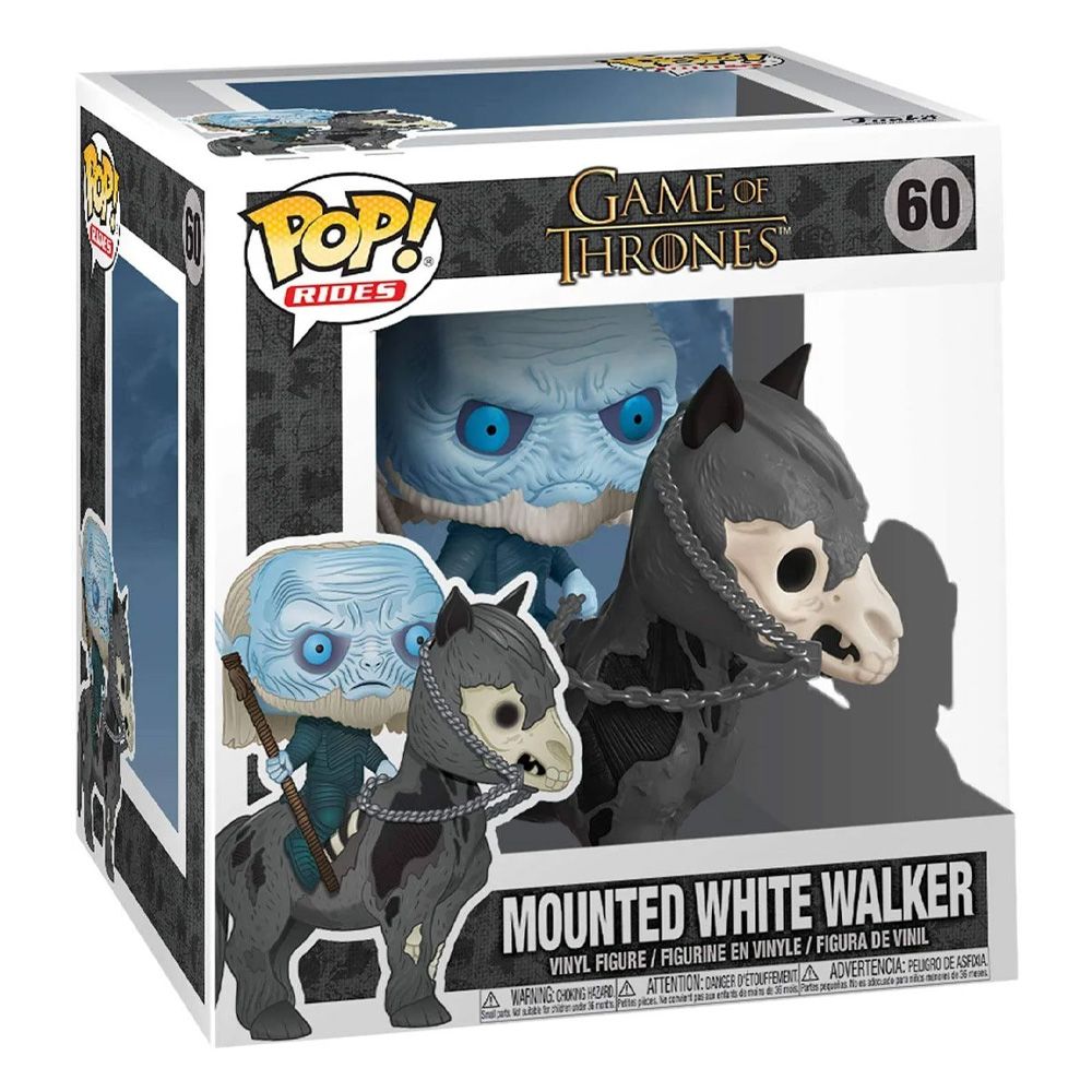 Funko POP! Games of Thrones - Mounted White Walker #60