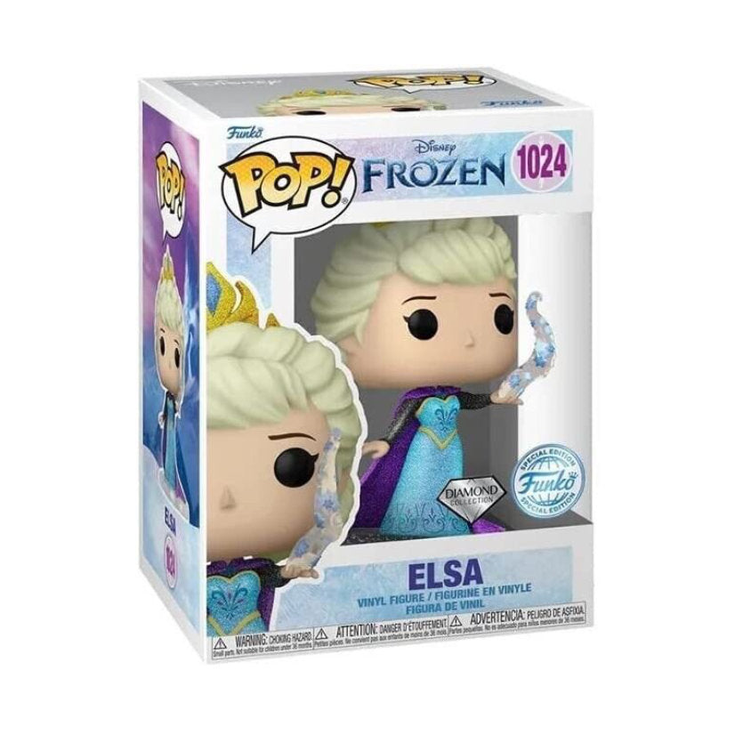 Funko POP! Disney Frozen - Elsa #1024 (Diamond Collection)