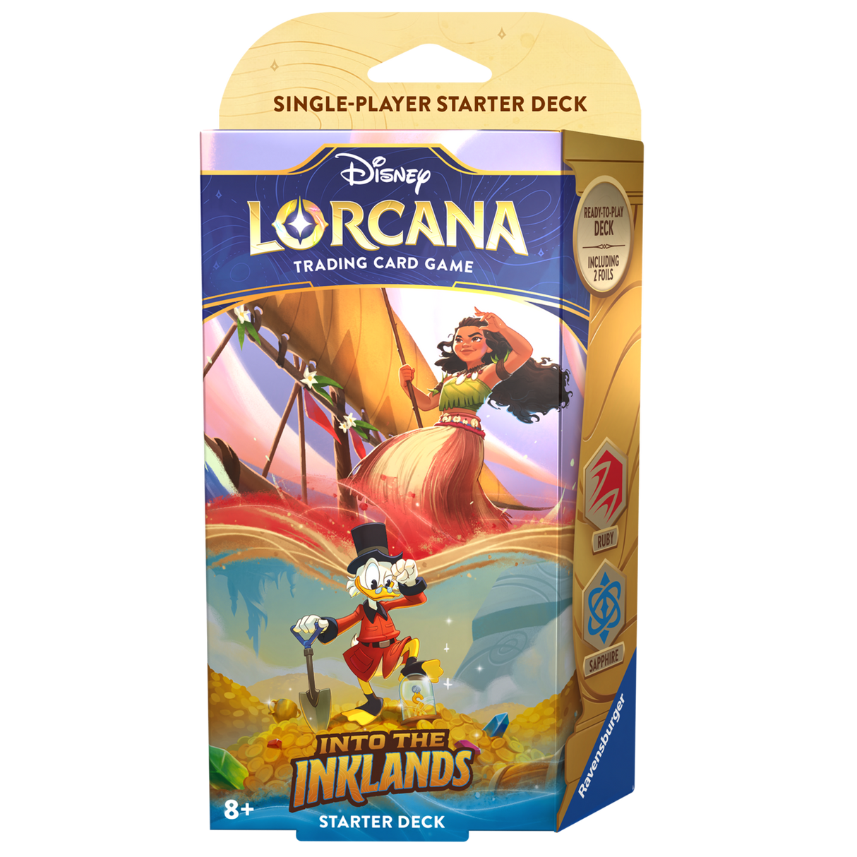 Disney Lorcana - Into the Inklands Starter Deck - Moana and Scrooge McDuck - EN