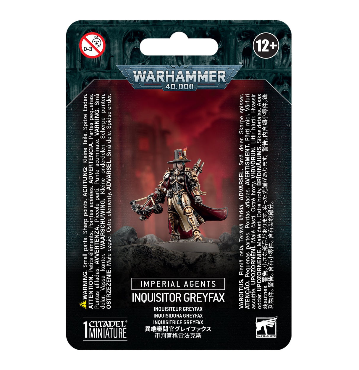 Warhammer 40.000 Imperial Agents Inquisitor Greyfax