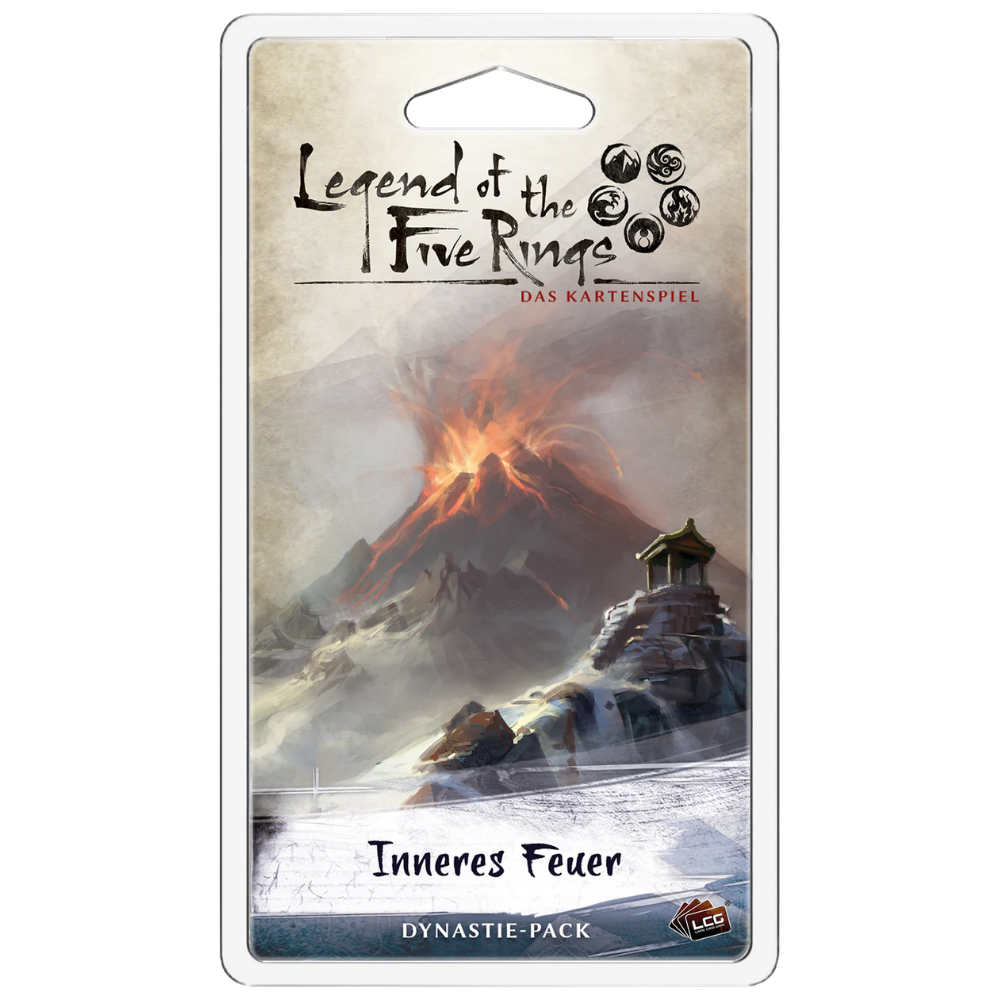 L5R LCG: Inneres Feuer Dynastie-Pack (Elementar-3) - deutsch