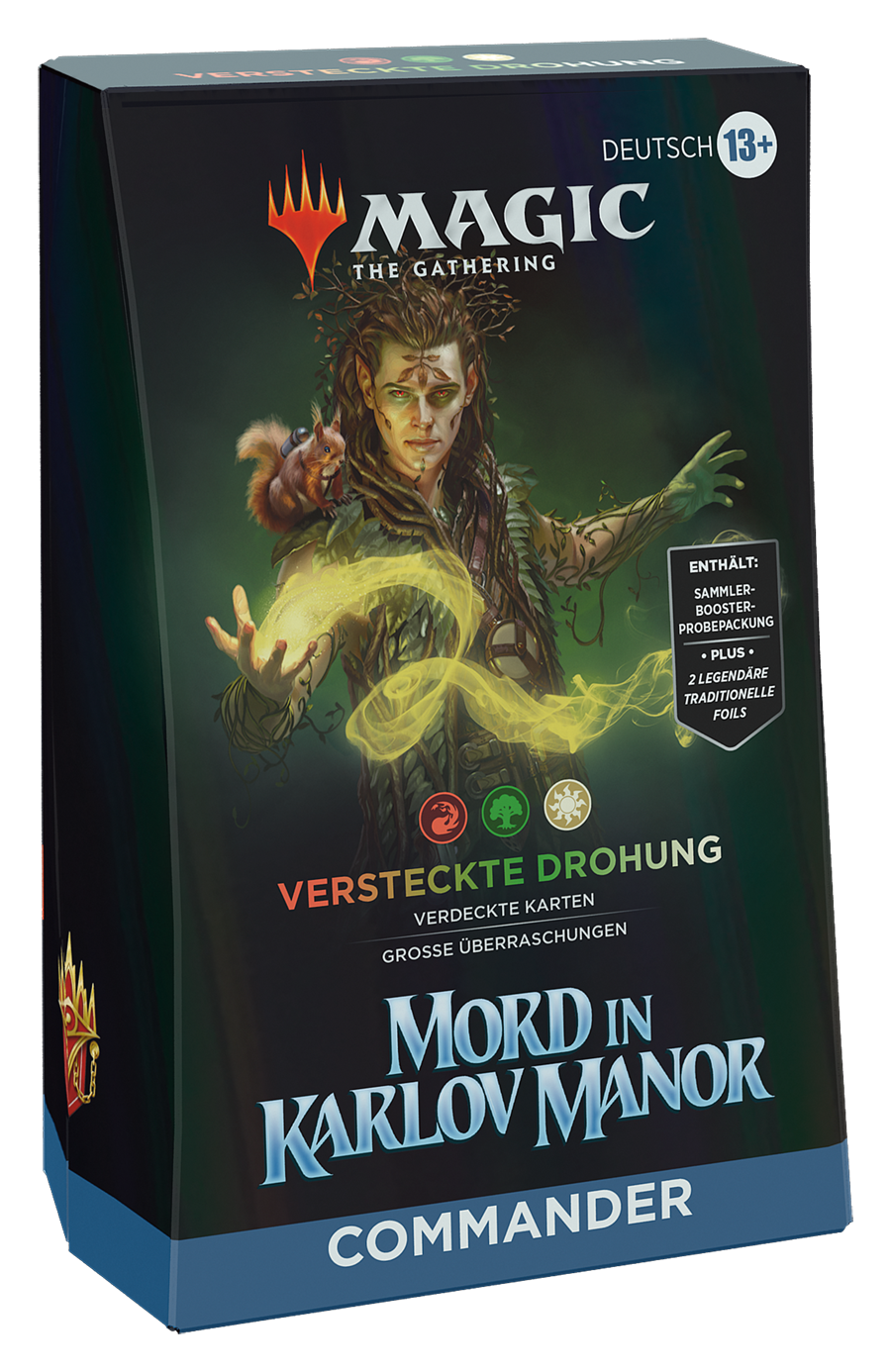 Mord in Karlov Manor Commander Deck - Versteckte Drohung - DE