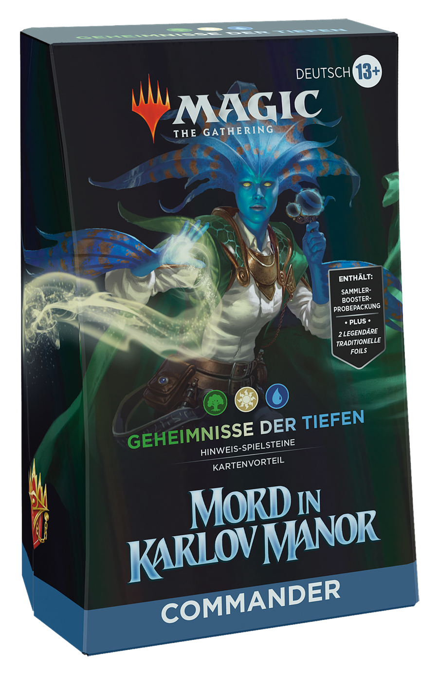 Mord in Karlov Manor Commander Deck - Geheimnisse der Tiefen - DE