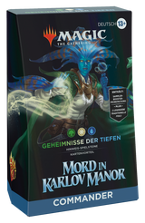 Mord in Karlov Manor Commander Deck - Geheimnisse der Tiefen - DE