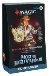 Mord in Karlov Manor Commander Deck - Dreiste Schuldzuweisung - DE