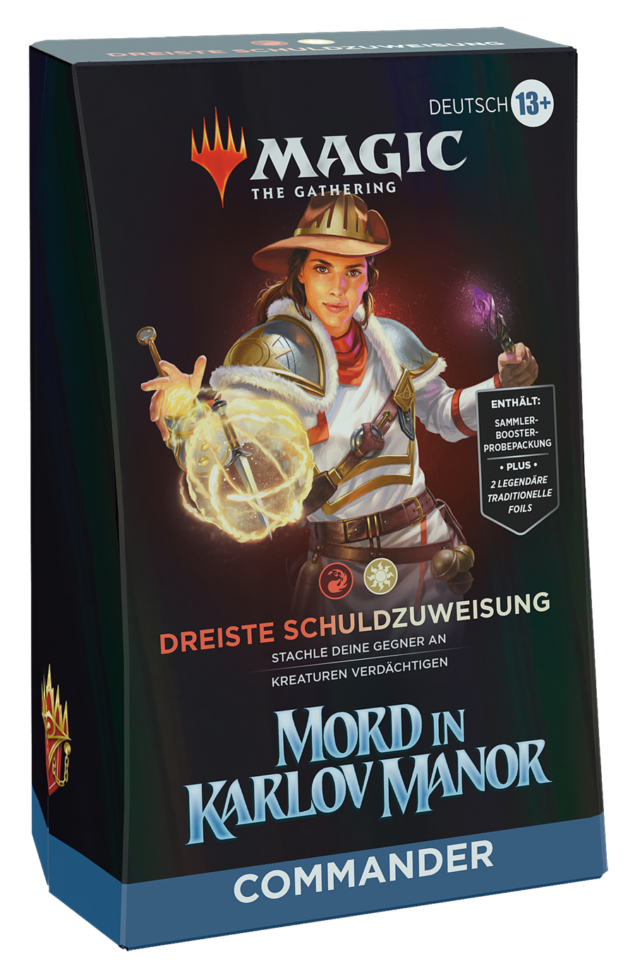 Mord in Karlov Manor Commander Deck - Dreiste Schuldzuweisung - DE