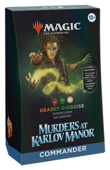 Murders at Karlov Manor Commander Deck - Deadly Disguise - EN