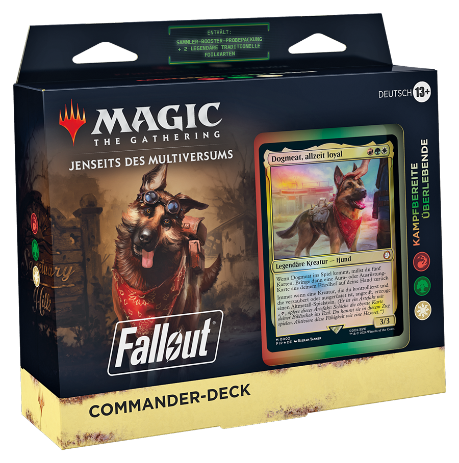 Magic: The Gathering Fallout Commander-Deck - Kampfbereite Überlebende - DE