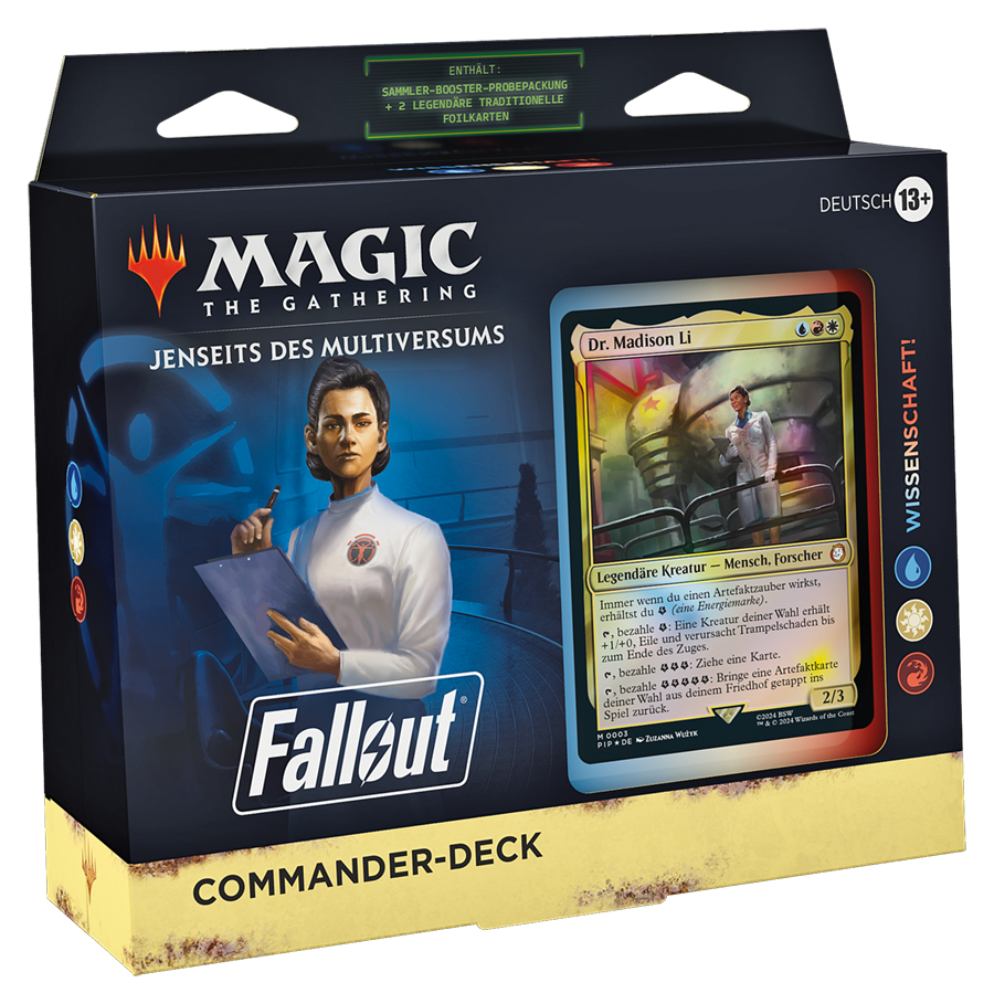 Magic: The Gathering Fallout Commander-Deck - Wissenschaft! - DE