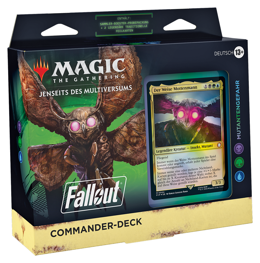 Magic: The Gathering Fallout Commander-Deck - Mutantenbedrohung - DE