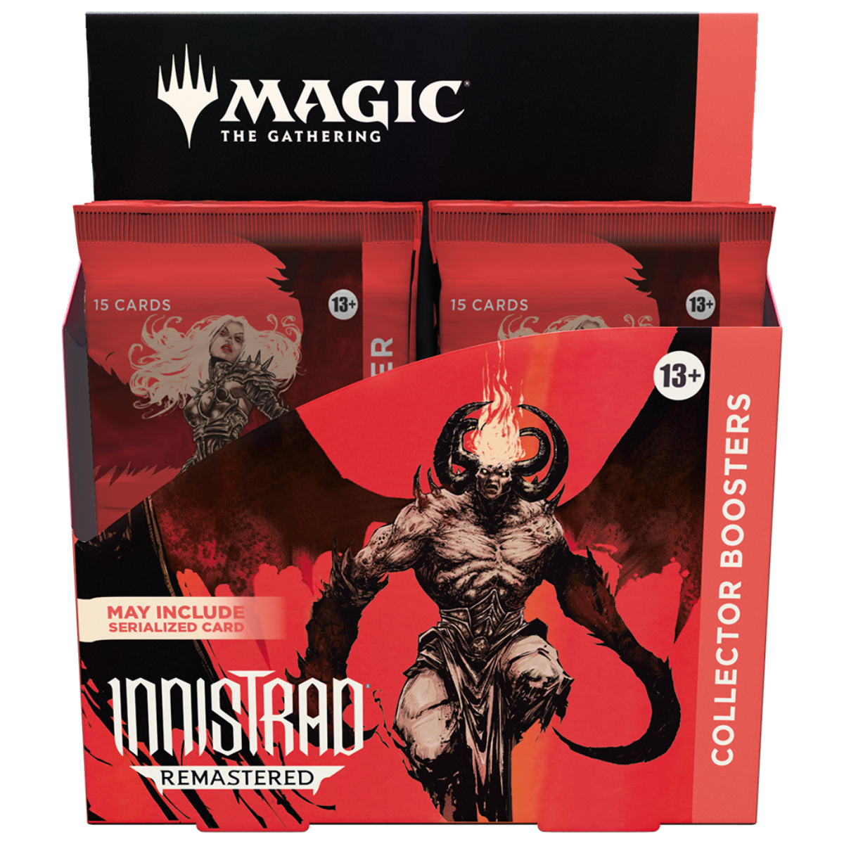 Magic: The Gathering Innistrad Remastered Collector Booster Display (12 Packs) Englisch