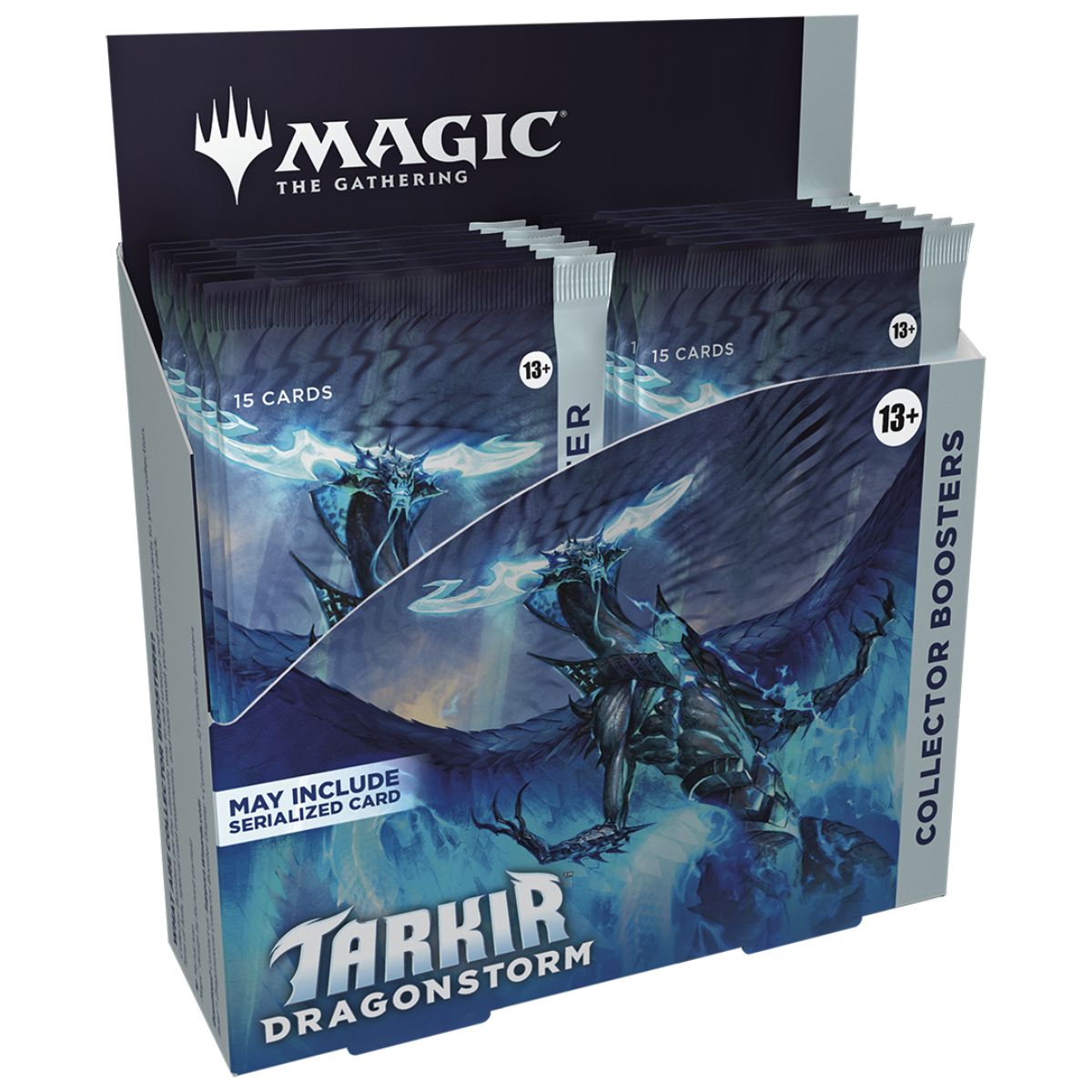 Magic: The Gathering Tarkir Dragonstorm Collector Booster Display (12 Packs) Englisch