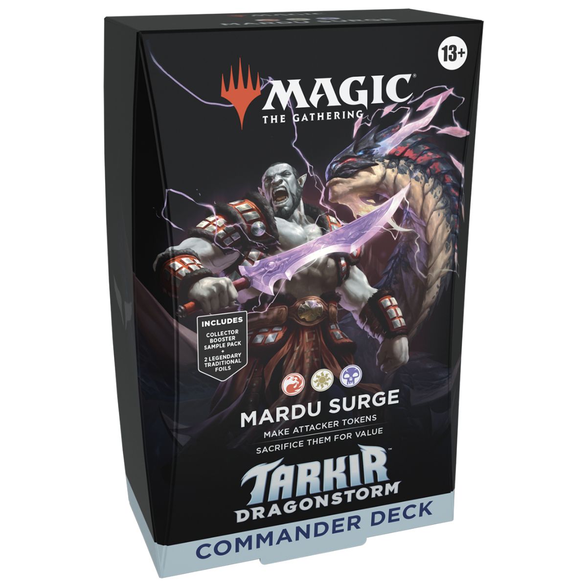 Magic: The Gathering Tarkir Dragonstorm Mardu Surge Commander Deck Englisch