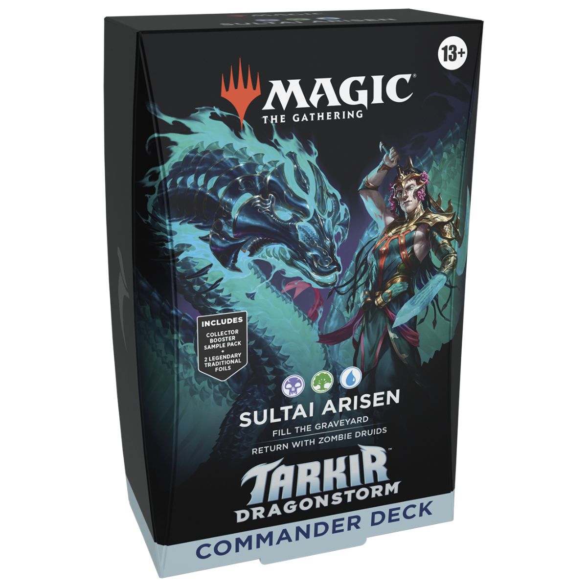 Magic: The Gathering Tarkir Dragonstorm Sultai Arisen Commander Deck Englisch