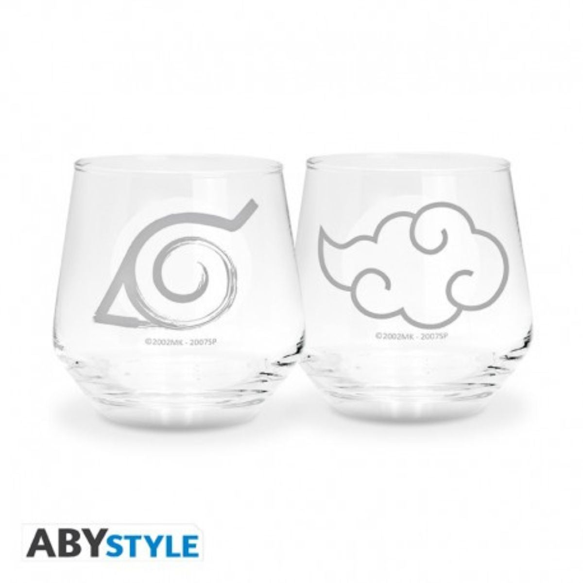 Naruto Shippuden 2 Glas Set Konoha und Akatsuki