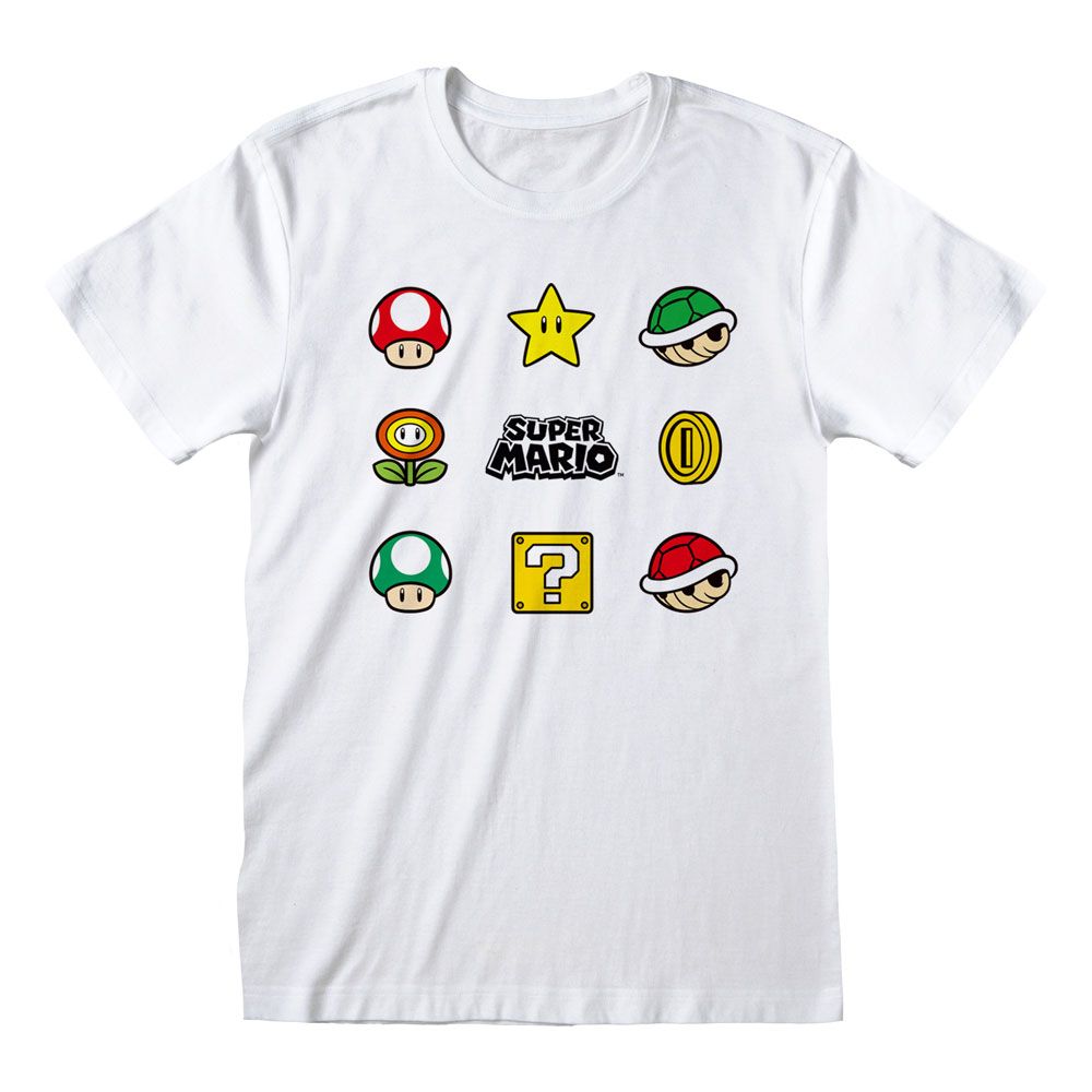 Nintendo T-Shirt Super Mario - Items