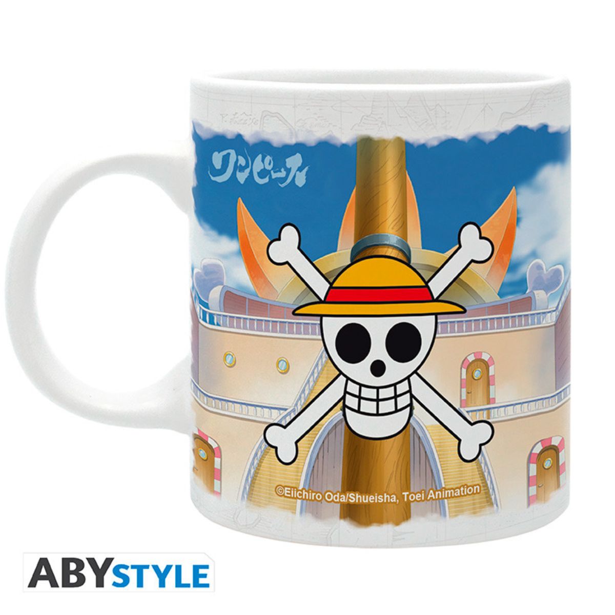 ONE PIECE Crew on the Thousand Sunny Subli - Tasse (320ml)