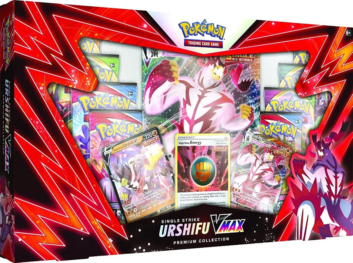 Pokemon Urshifu Single Strike VMax Premium Collection Englisch