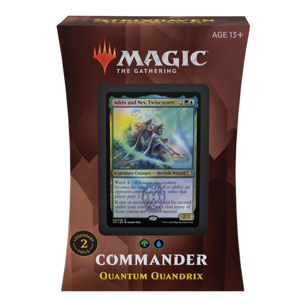 Strixhaven: School of Mages - Commander-Deck - Quantum Quandrix - englisch