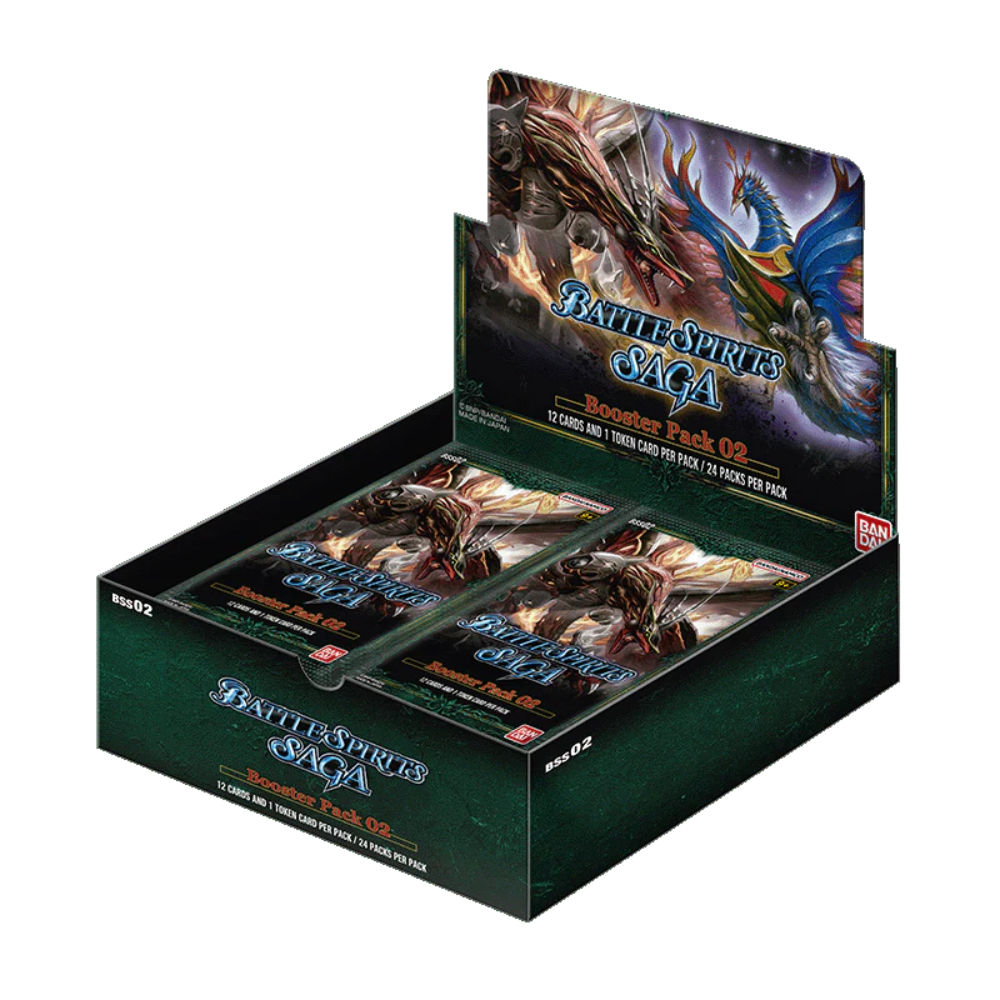 Battle Spirits Saga - BSS02 - Booster Display (24 Packs) - englisch