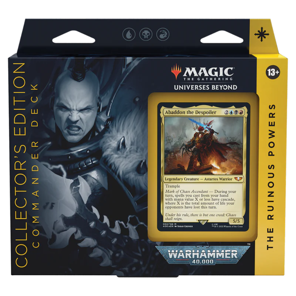 Universes Beyond: Warhammer 4K Commander Deck- Collector´s Edition - The Ruinous Powers - englisch