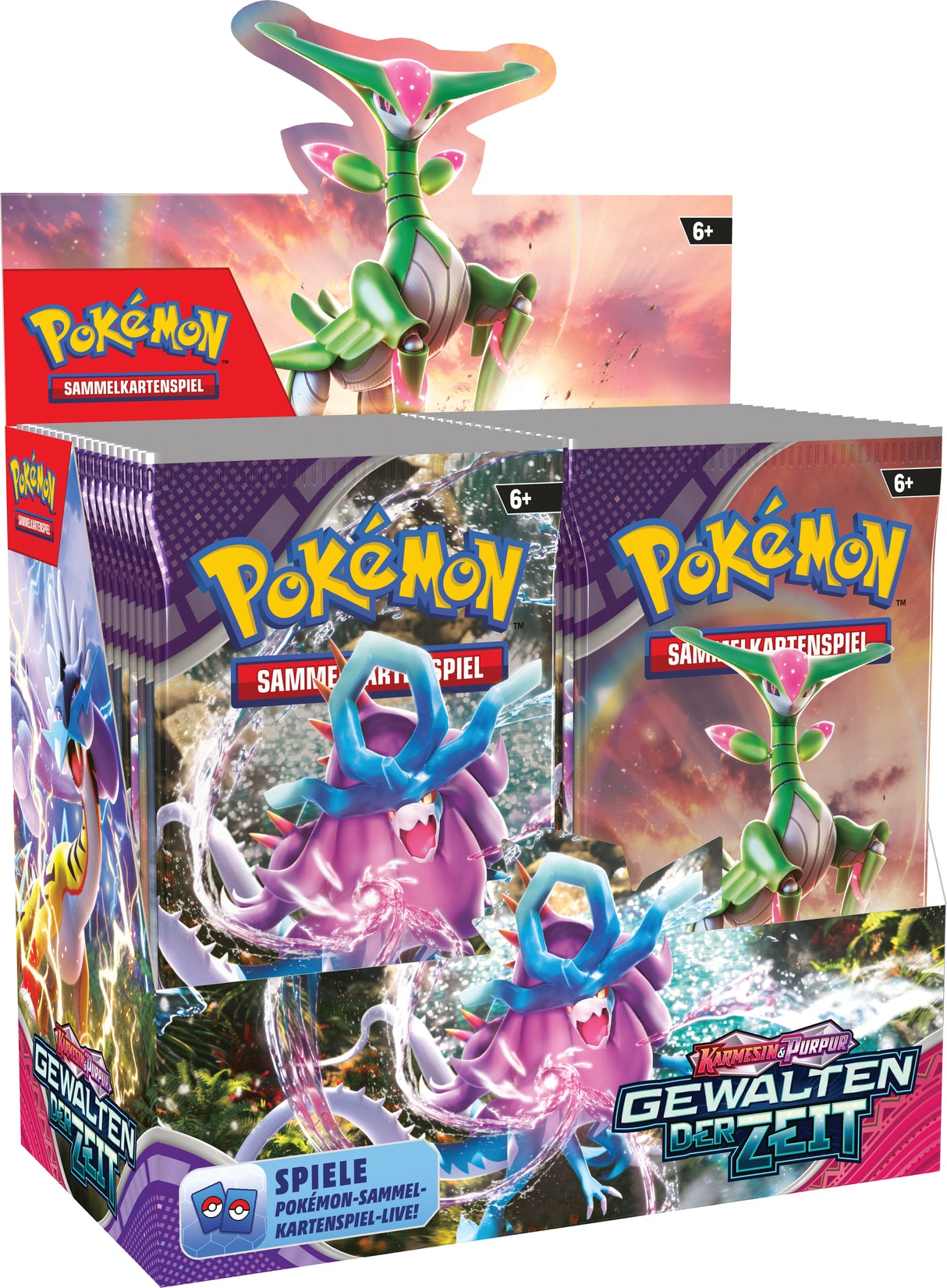 Pokemon - Gewalten der Zeit Booster Display - DE