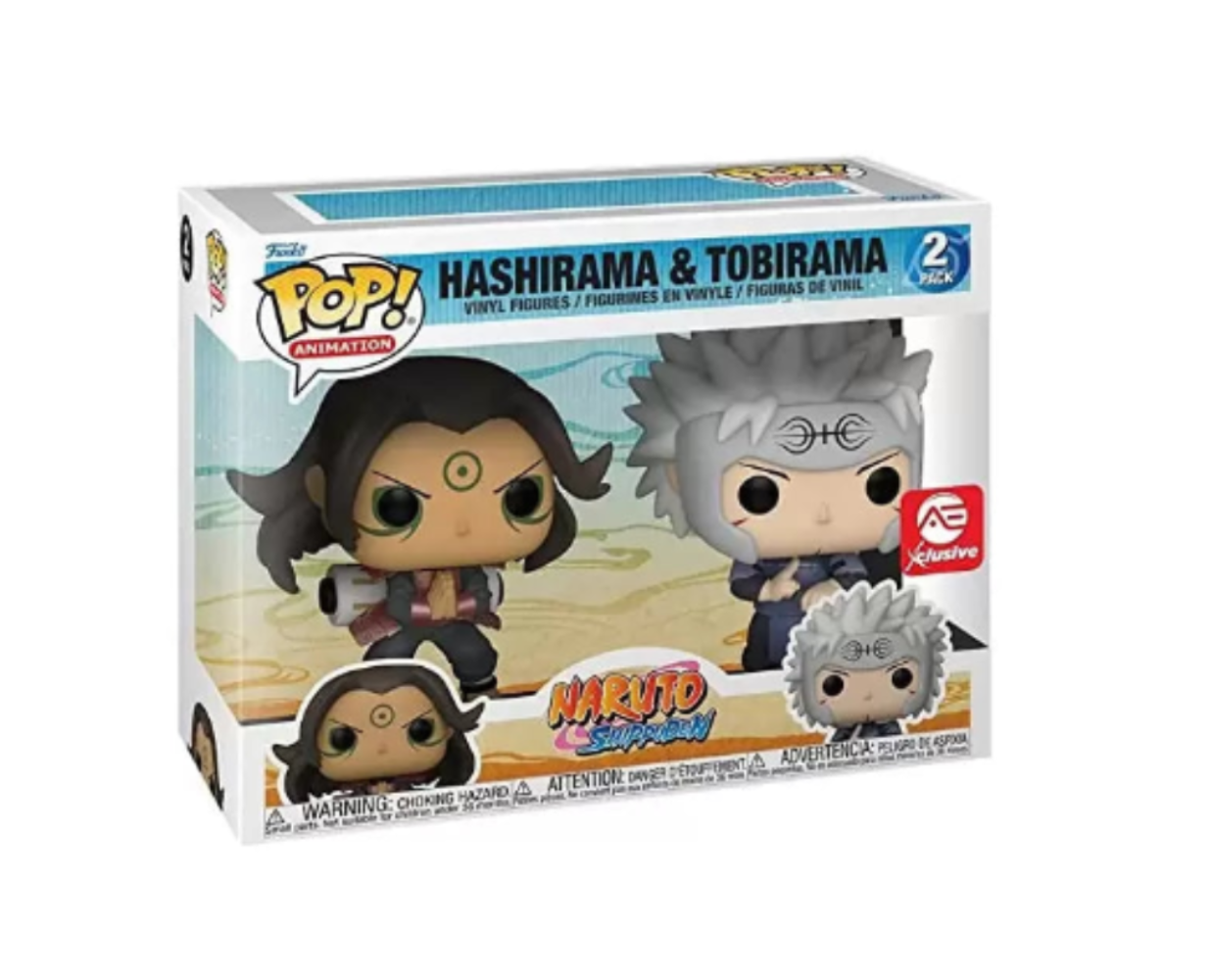 Funko POP! Naruto Shippuden - Hashirama & Tobirama 2 Pack