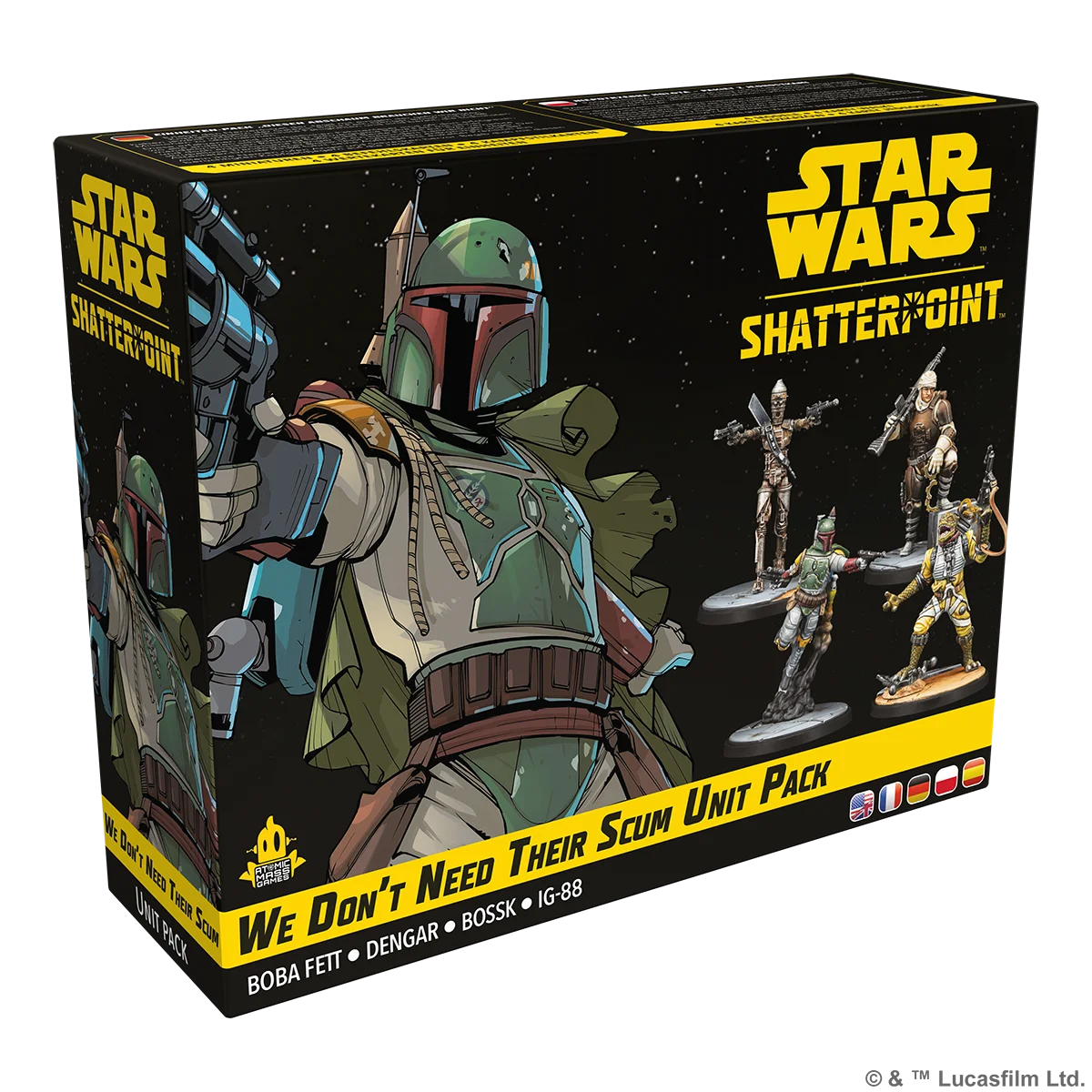 Star Wars: Shatterpoint We Don’t Need Their Scum Squad Pack