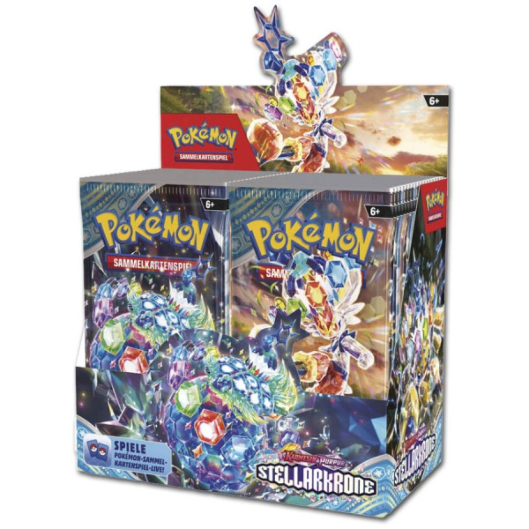 Pokémon -  Stellarkrone Booster Display- DE