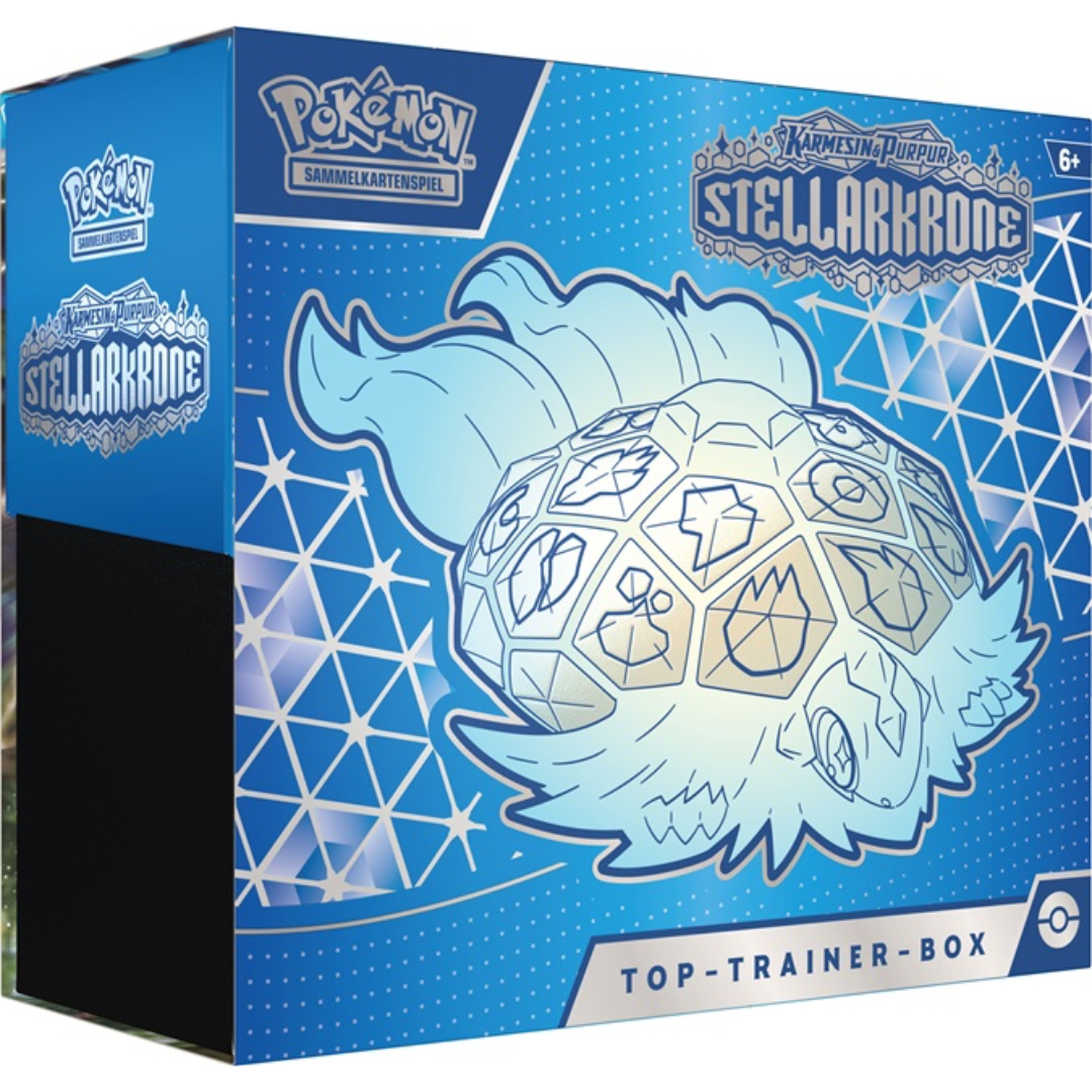 Pokémon -  Karmesin & Purpur Top-Trainer Box Stellarkrone - DE