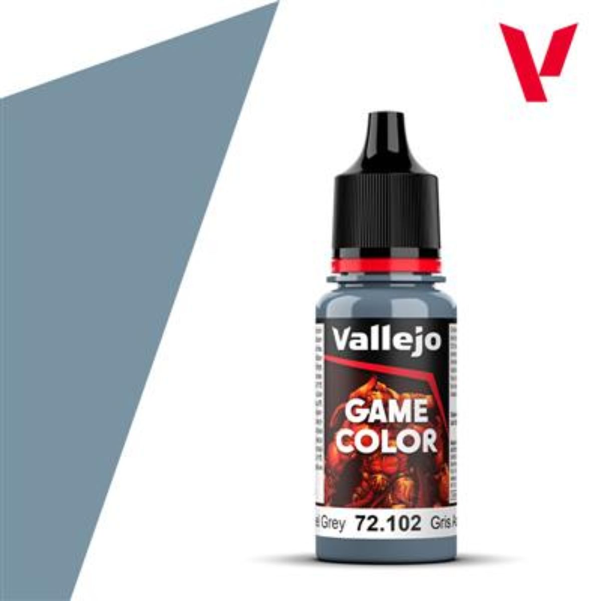 Vallejo Game Color Steel Grey (18 ml)