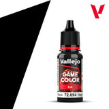 Vallejo Game Color Black Ink (18 ml)