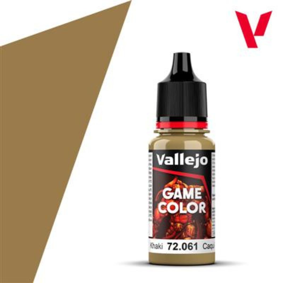 Vallejo Game Color Khaki (18 ml)