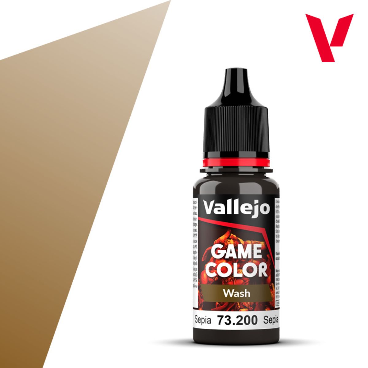 Vallejo Game Color Sepia Wash (18 ml)