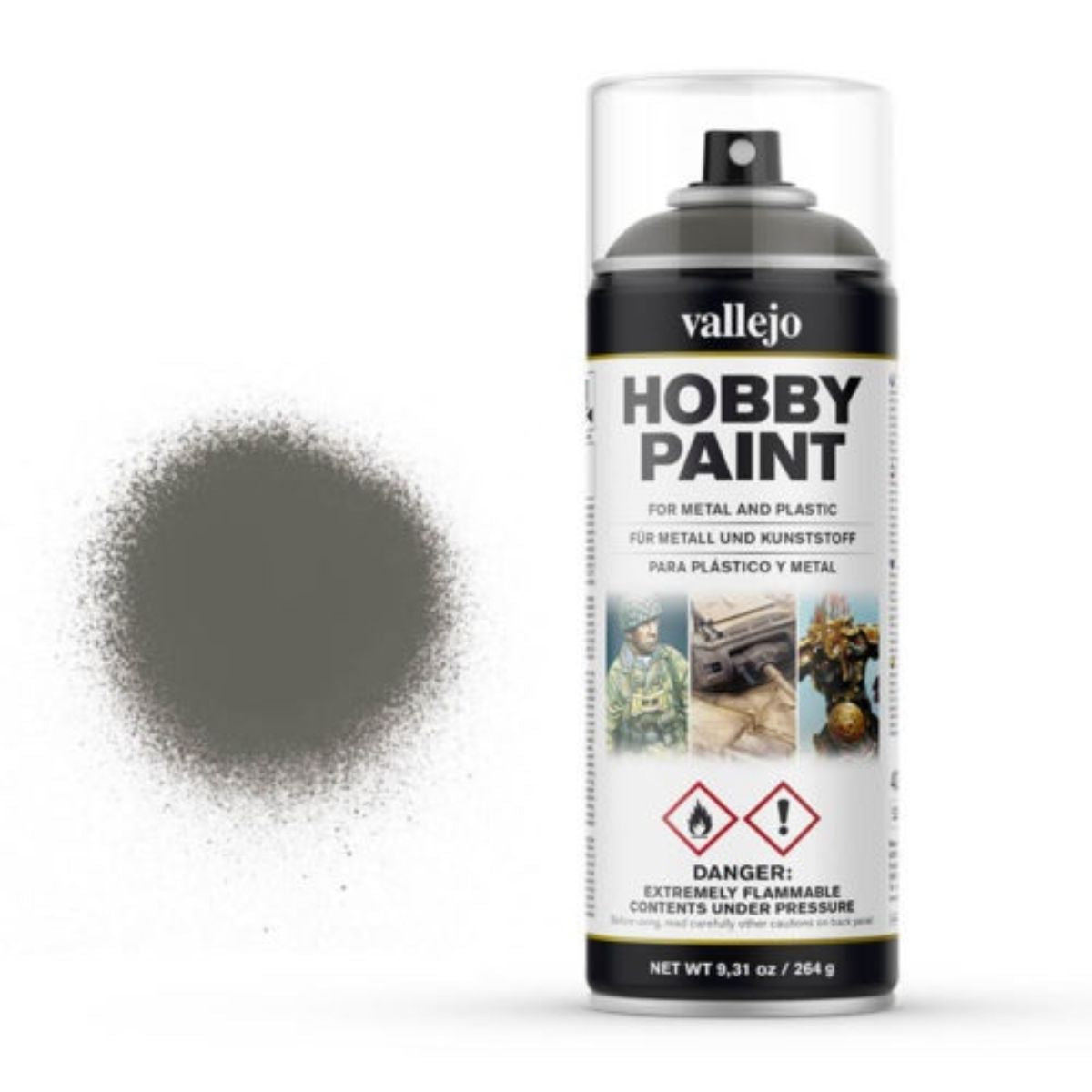 Vallejo Hobby Paint Spray German Field Grey (400 ml)