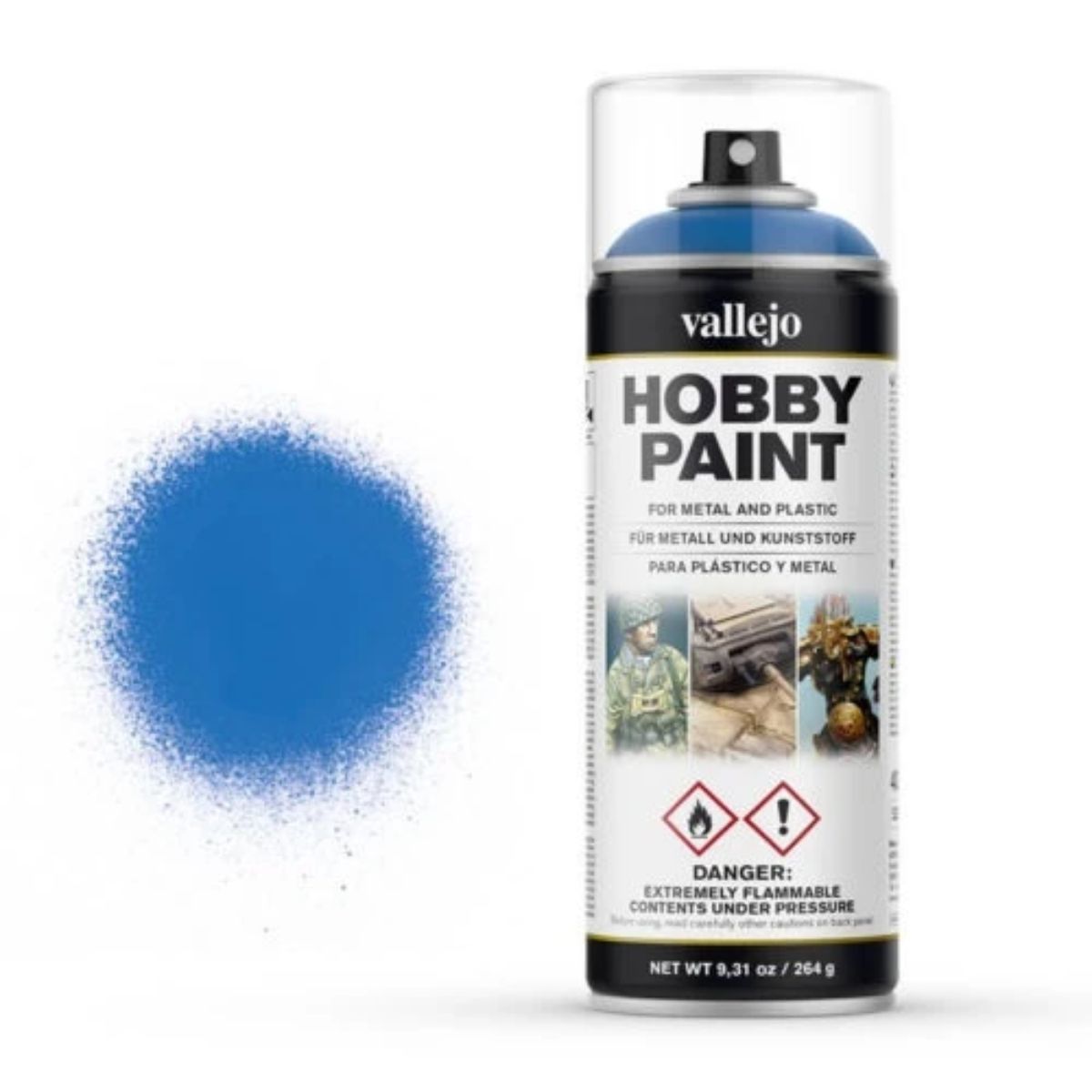 Vallejo Hobby Paint Spray Magic Blue (400 ml)