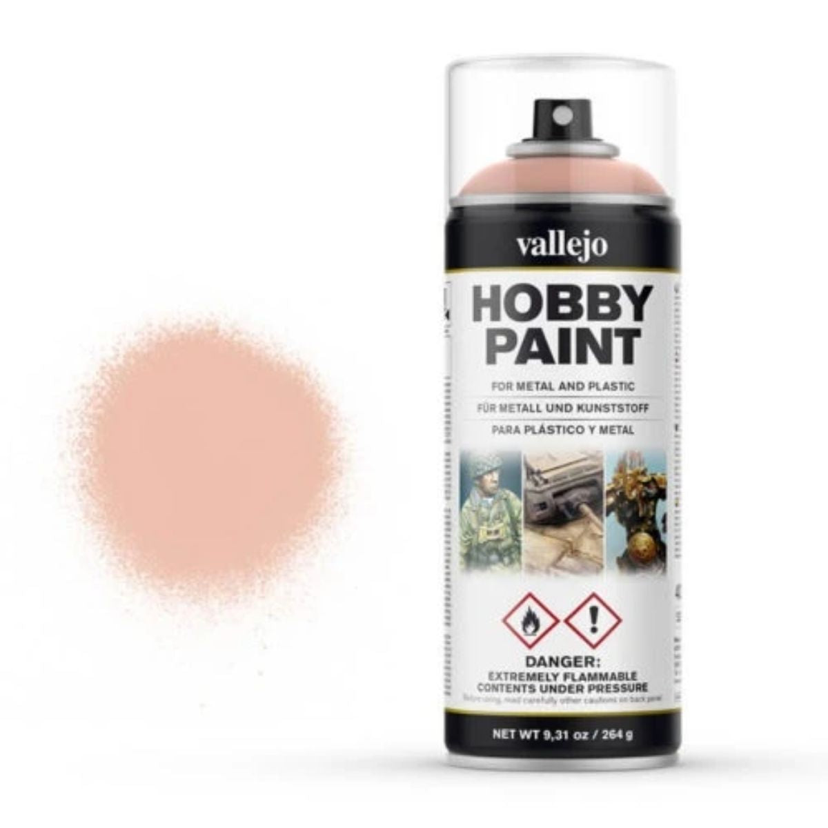 Vallejo Hobby Paint Spray Pale Flesh (400 ml)