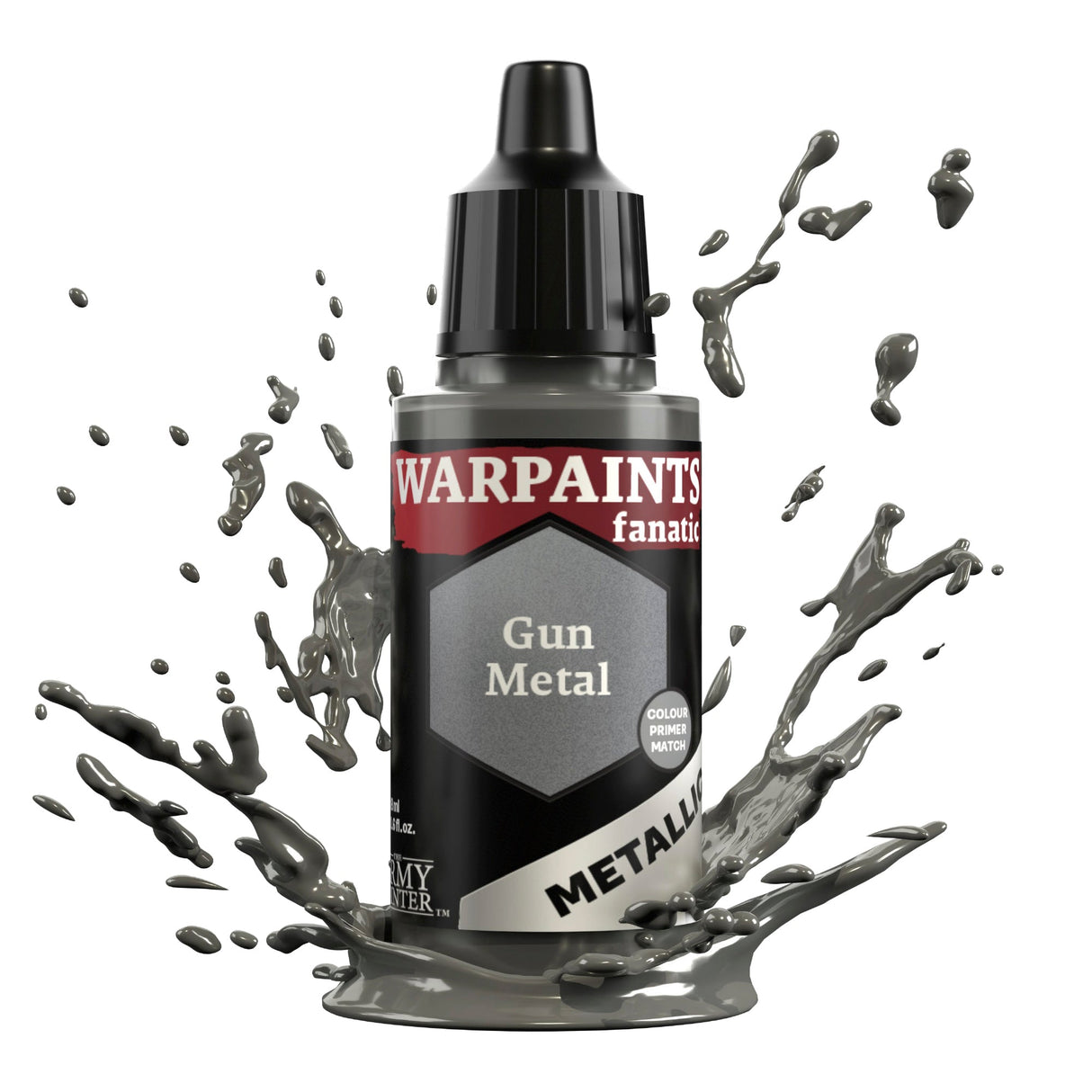 The Army Painter Warpaints Fanatic Metallic Gun Metal