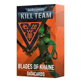 Warhammer 40.000 Kill Team Datacards Blades of Khaine ENG