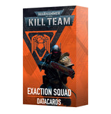 Warhammer 40.000 Kill Team Datacards Exaction Squad Englisch