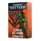 Warhammer 40.000 Kill Team Klingen des Khaine Datenkarten