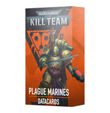 Warhammer 40.000 Kill Team Plague Marines Datacards Englisch