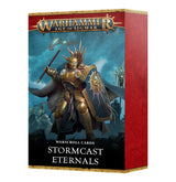 Warhammer Age of Sigmar Stromcast Enternals Warscroll Cards Englisch